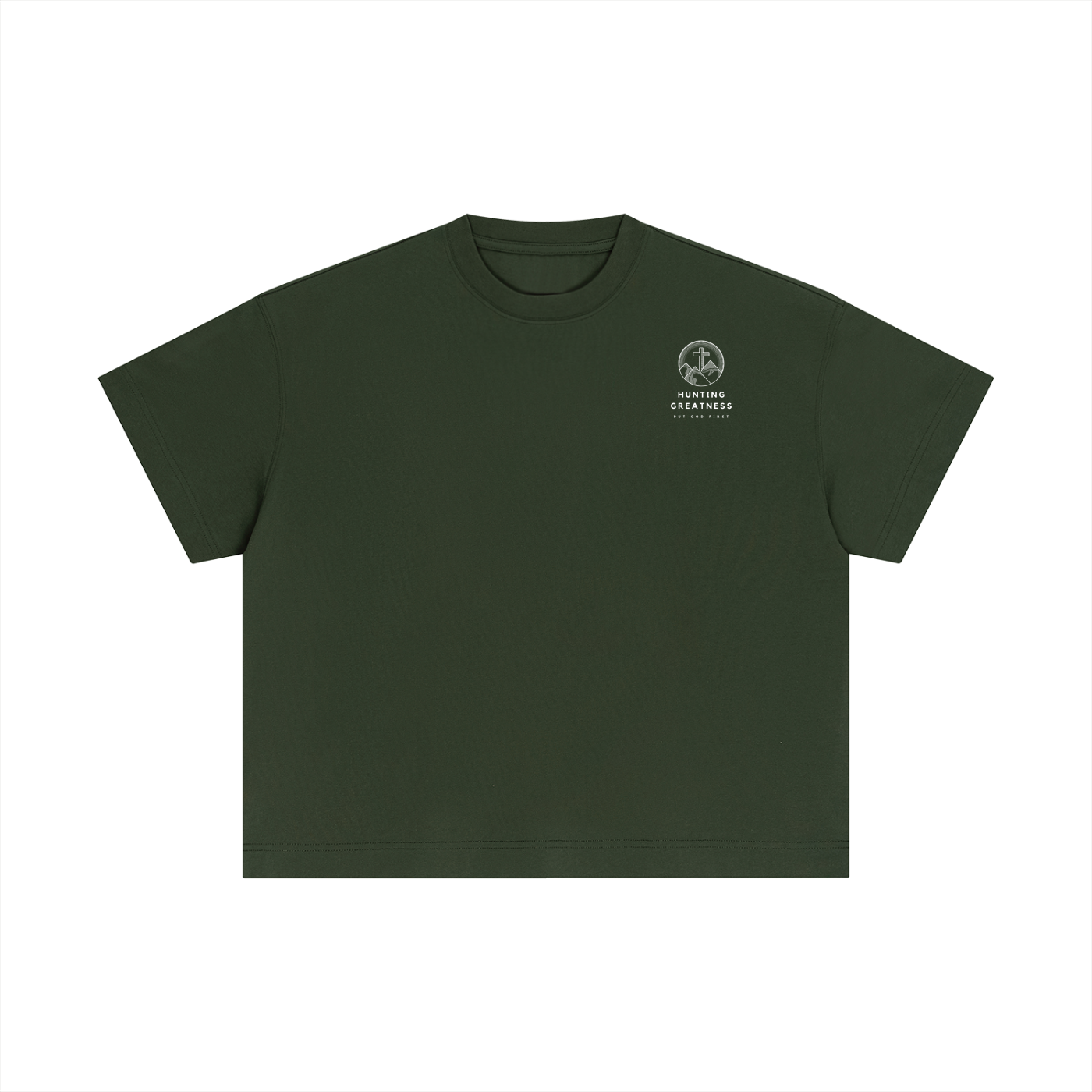 When We Sink, Jesus Saves Essential Cotton Boxy T-Shirt