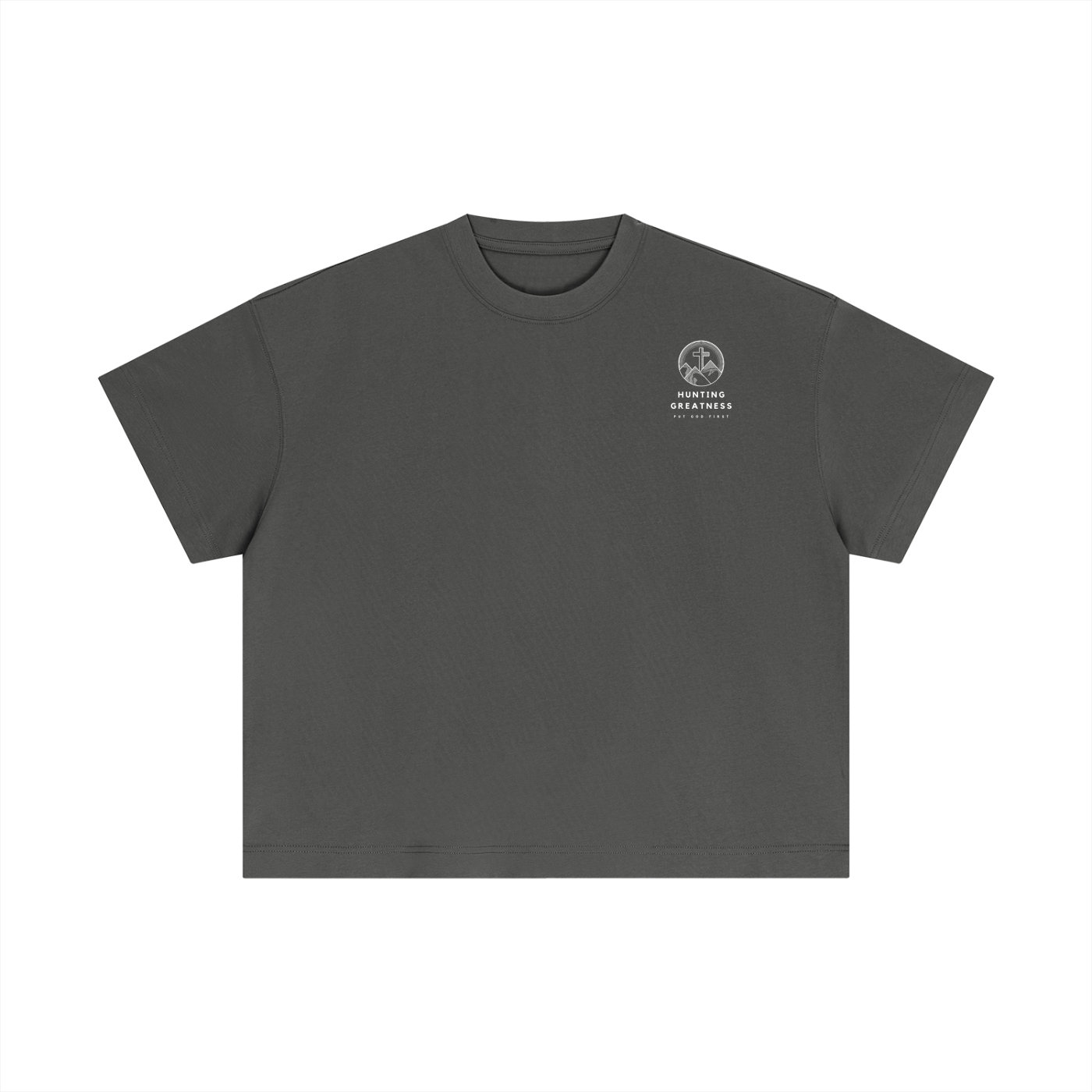 When We Sink, Jesus Saves Essential Cotton Boxy T-Shirt