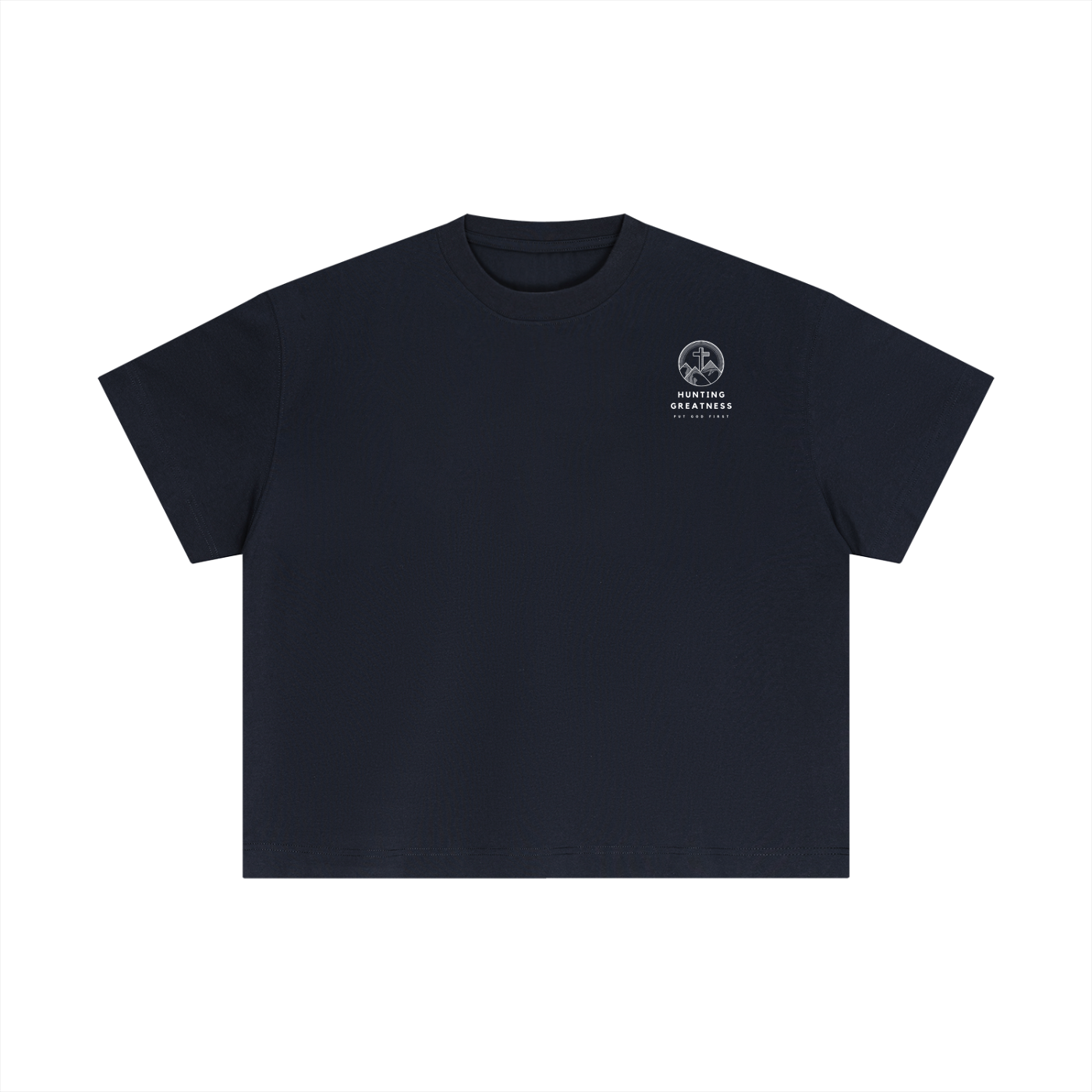 When We Sink, Jesus Saves Essential Cotton Boxy T-Shirt