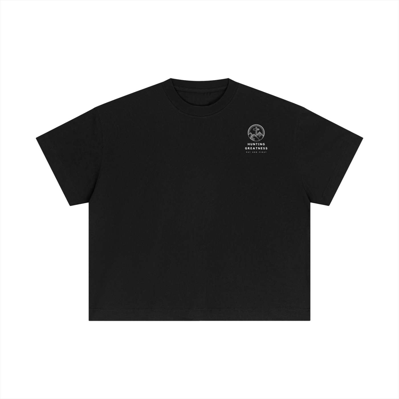 When We Sink, Jesus Saves Essential Cotton Boxy T-Shirt