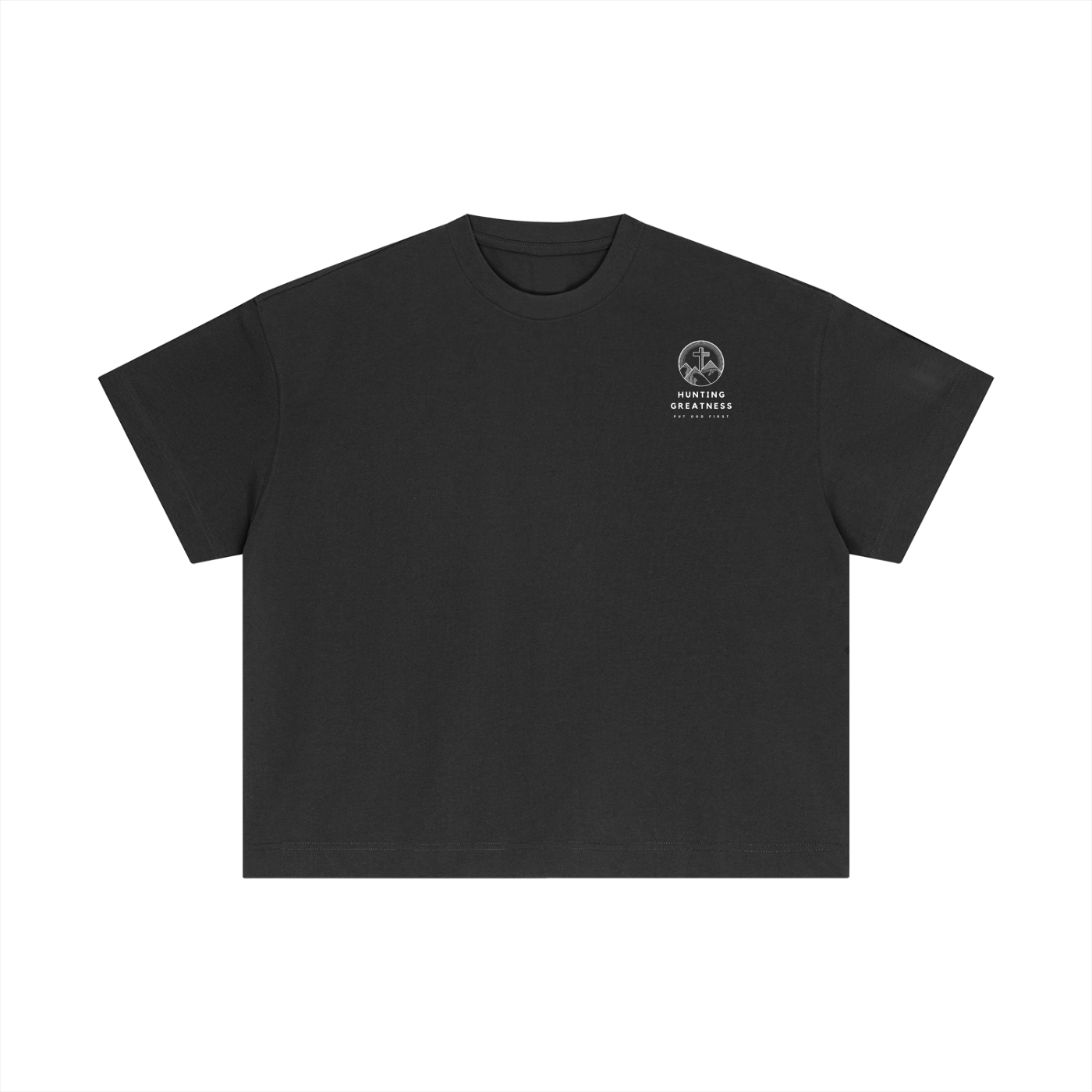 When We Sink, Jesus Saves Essential Cotton Boxy T-Shirt
