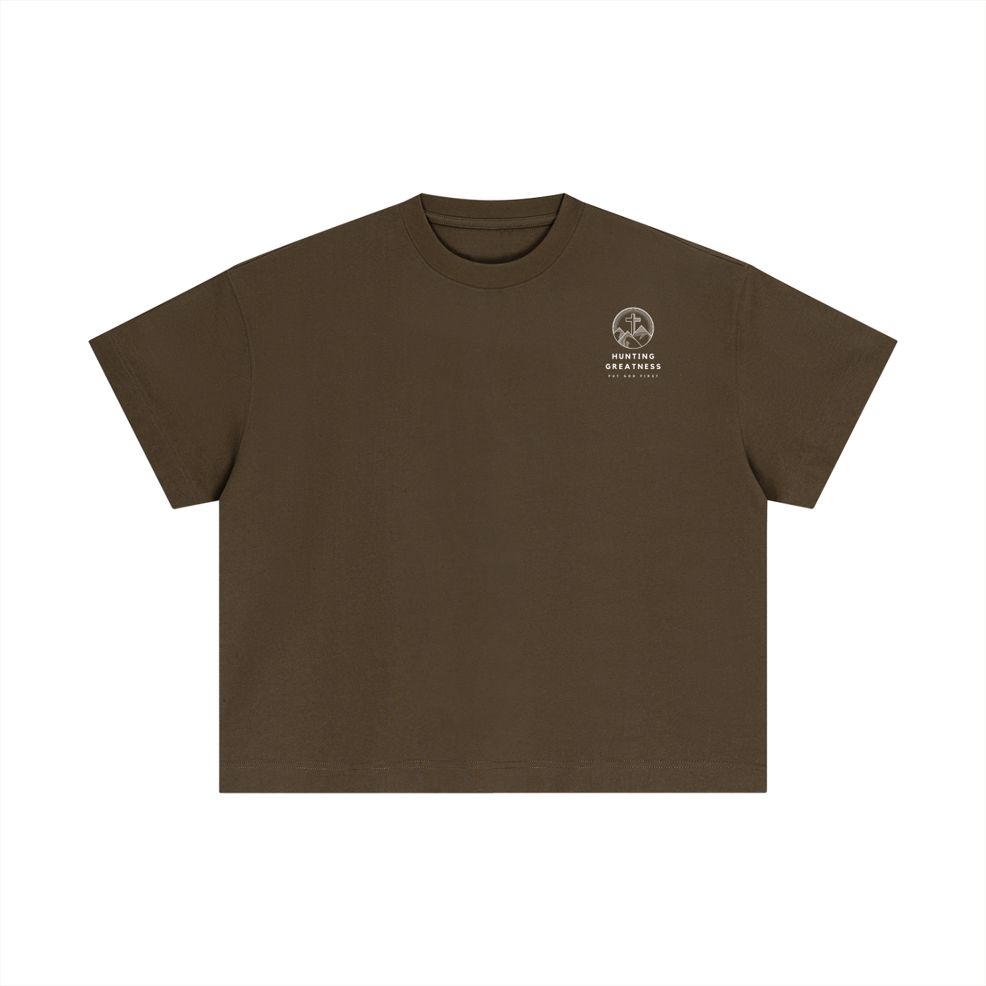 When We Sink, Jesus Saves Essential Cotton Boxy T-Shirt